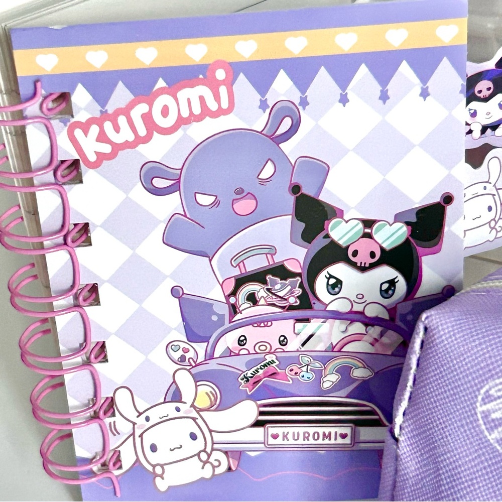 💜(KUR305) Kuromi Adorable 10-Piece Mini Purse Bundle! - Picture 7 of 9